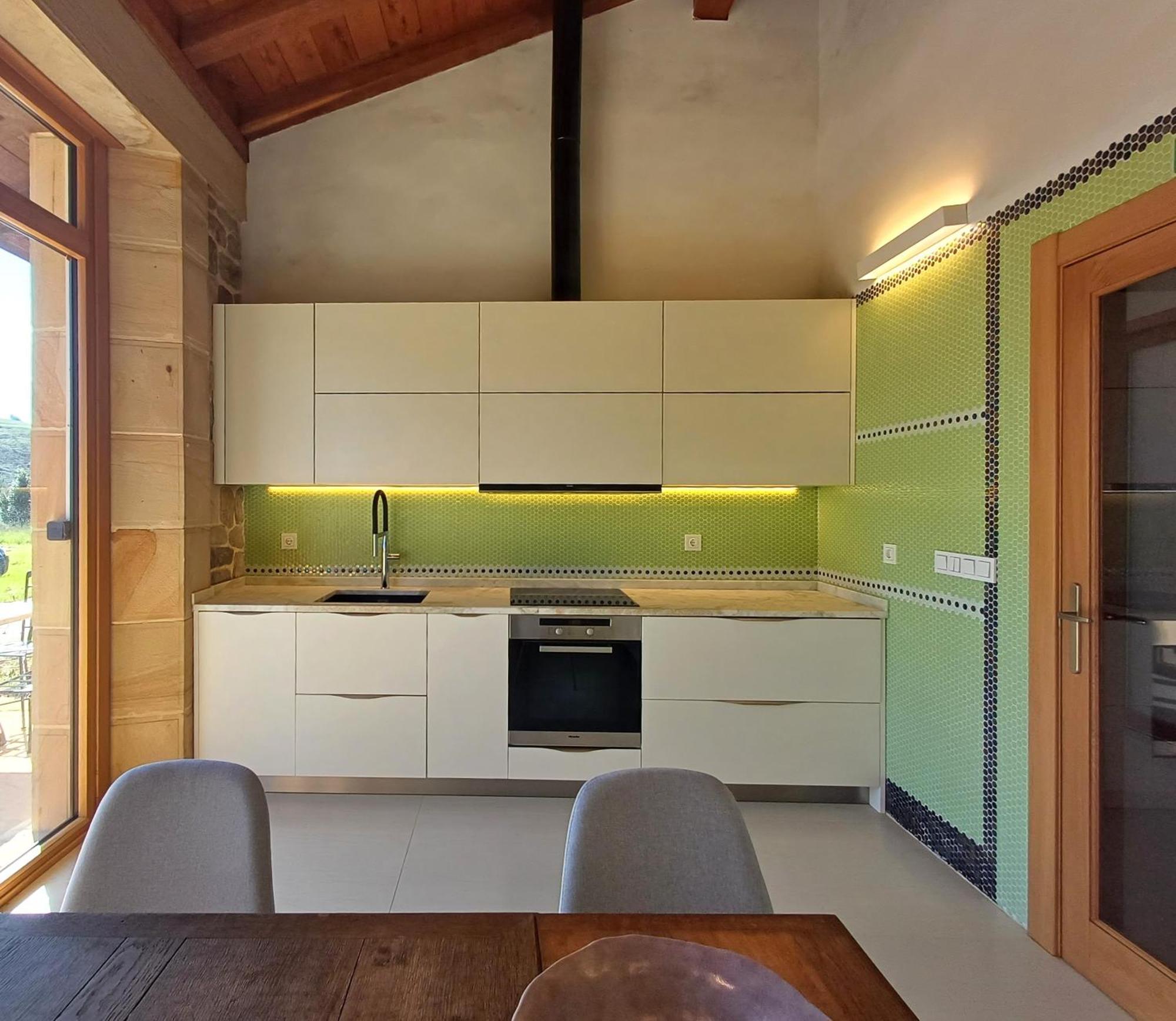 Amplio Apartamento Con Jardin En Casa Rural Haritza Con Vistas Al Mar Ea Exterior foto